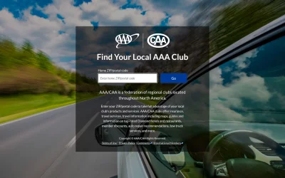 aaa.com screenshot