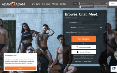 adam4adam.com screenshot