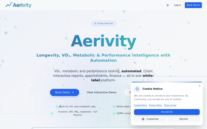 aerivity.com screenshot