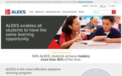 aleks.com screenshot