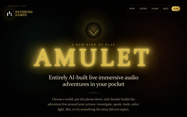 Preview of amulet.games