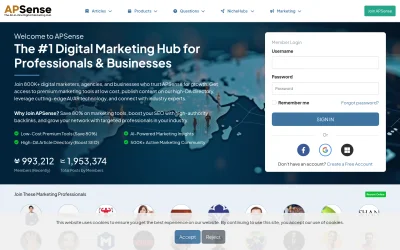 apsense.com screenshot