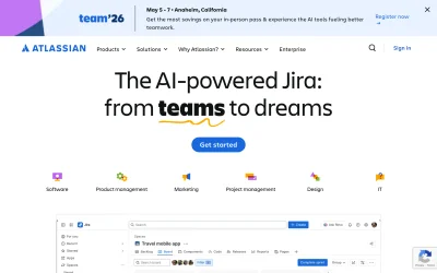 atlassian.com screenshot