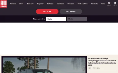 Preview of autoexpress.co.uk