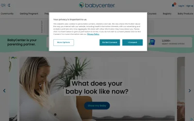 babycenter.com screenshot