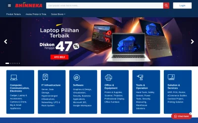 Preview of bhinneka.com