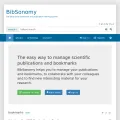 bibsonomy.org screenshot