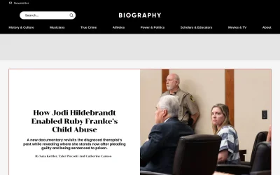 biography.com screenshot