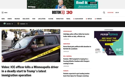 boston.com screenshot