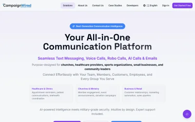 campaignwired.com screenshot
