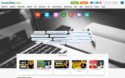 careerride.com screenshot