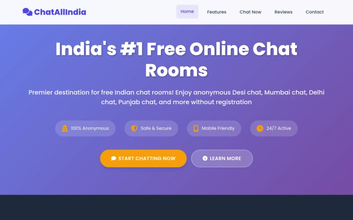 chatallindia.com screenshot