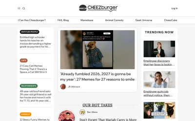 cheezburger.com screenshot