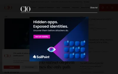 cio.com screenshot