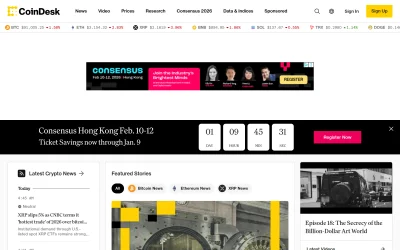 coindesk.com screenshot
