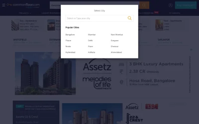 commonfloor.com screenshot