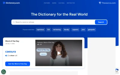 dictionary.com screenshot
