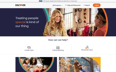 discover.com screenshot