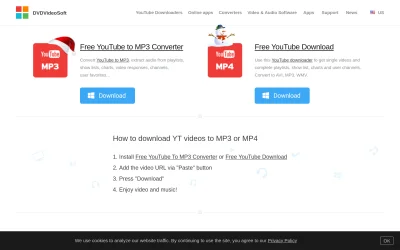 dvdvideosoft.com screenshot