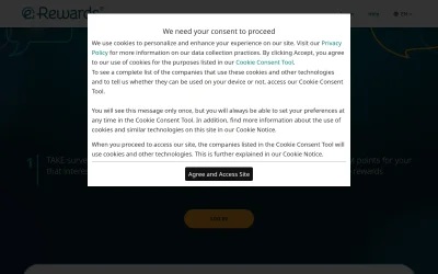 e-rewards.com screenshot