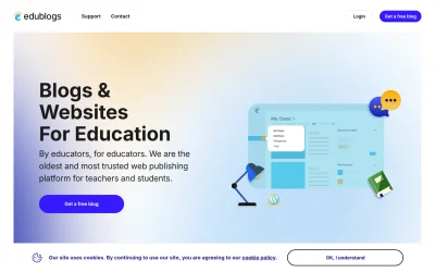 Preview of edublogs.org