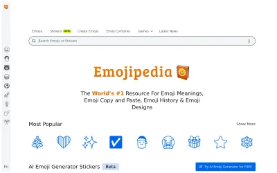 Preview of emojipedia.org
