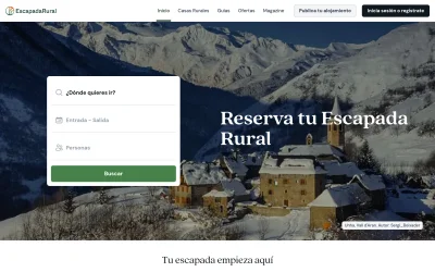 escapadarural.com screenshot