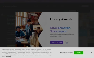 exlibrisgroup.com screenshot