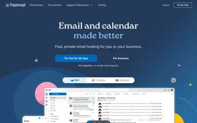 fastmail.com screenshot