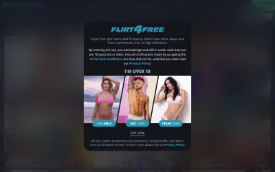 flirt4free.com screenshot
