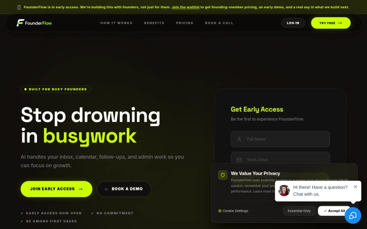Preview of founderflowhq.ai