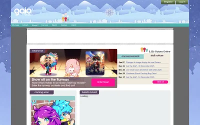 gaiaonline.com screenshot