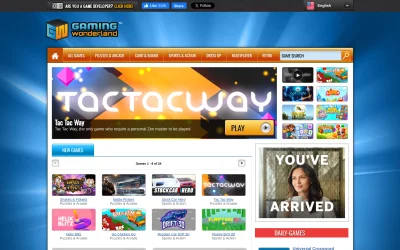 gamingwonderland.com screenshot
