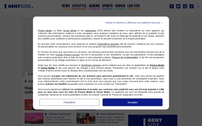 gentside.com screenshot