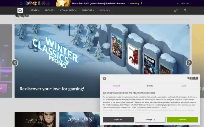 gog.com screenshot