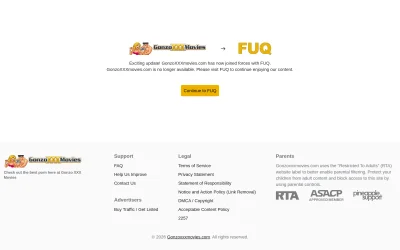 Preview of gonzoxxxmovies.com