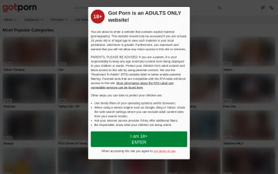 gotporn.com screenshot