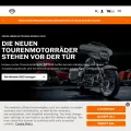 harley-davidson.com screenshot