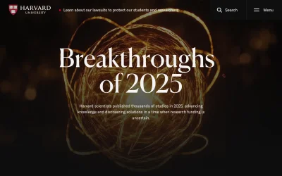 harvard.edu screenshot