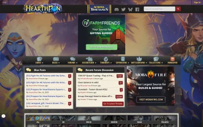 hearthpwn.com screenshot