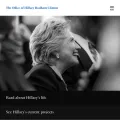 hillaryclinton.com screenshot