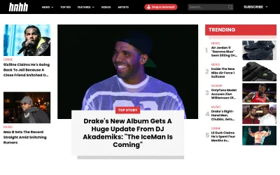 hotnewhiphop.com screenshot