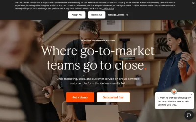 hubspot.com screenshot