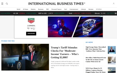 ibtimes.co.uk screenshot