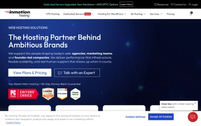 inmotionhosting.com screenshot