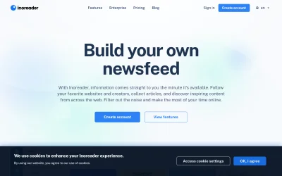 inoreader.com screenshot