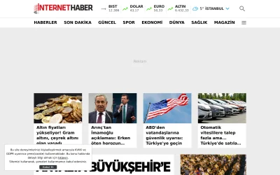 internethaber.com screenshot