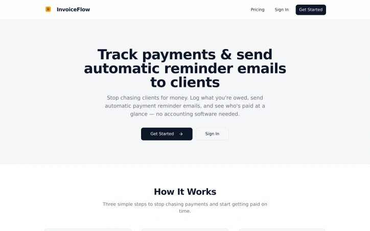 Preview of invoflow.net