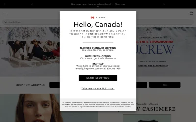 jcrew.com screenshot