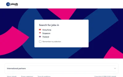 Preview of jobsdb.com